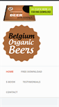 Mobile Screenshot of belgiumorganicbeers.com